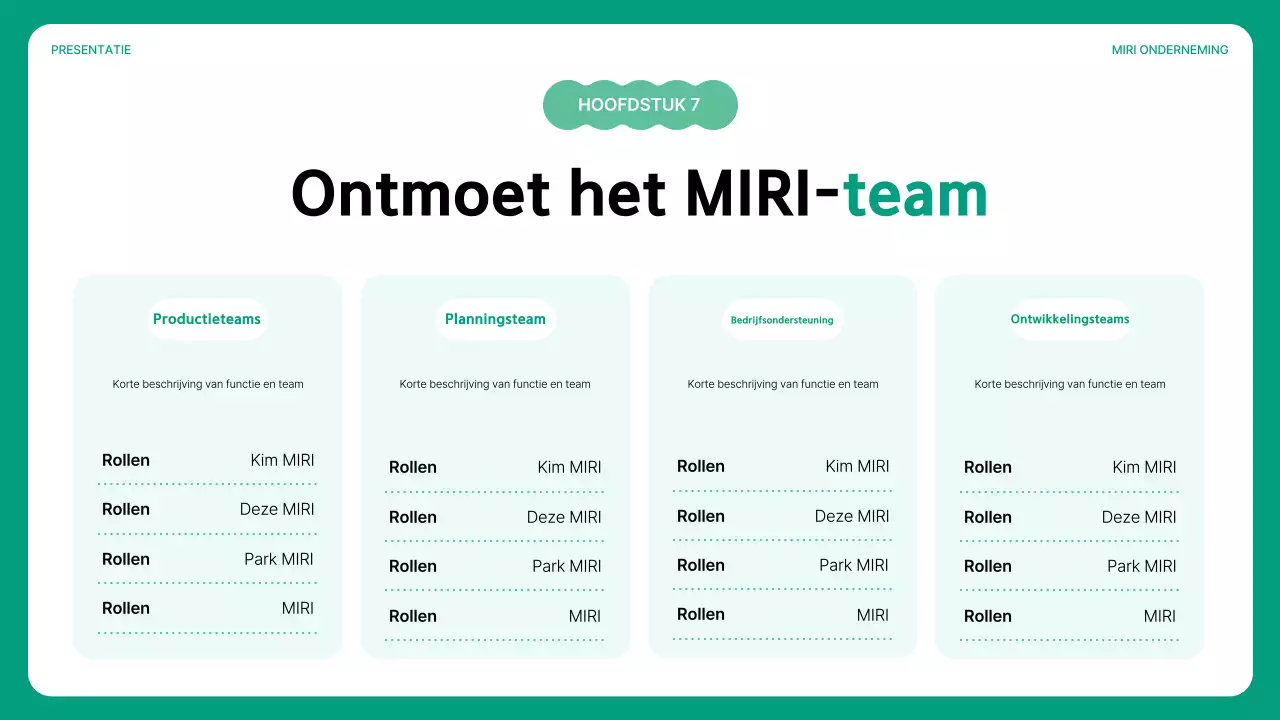 Een gids voor het eenvoudige bedrijfscultuurboek in groen en mint