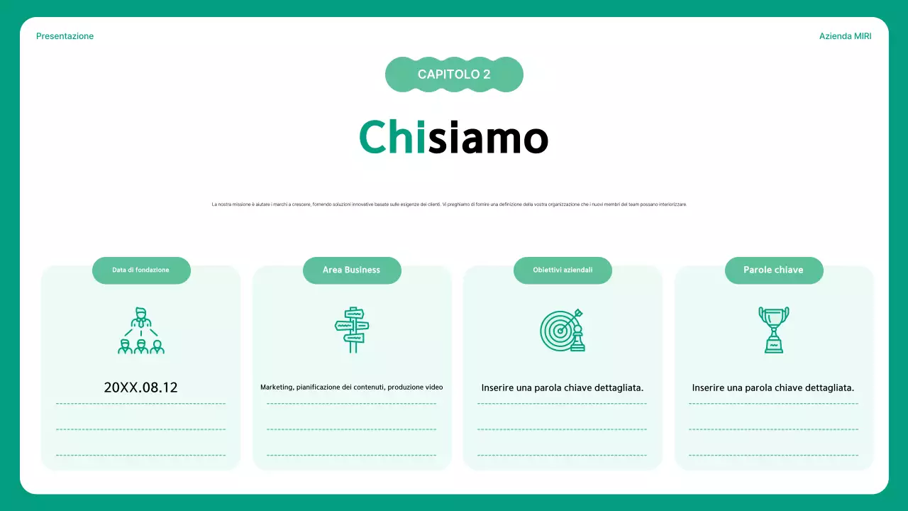 Una guida alla cultura aziendale semplice libro in verde e menta