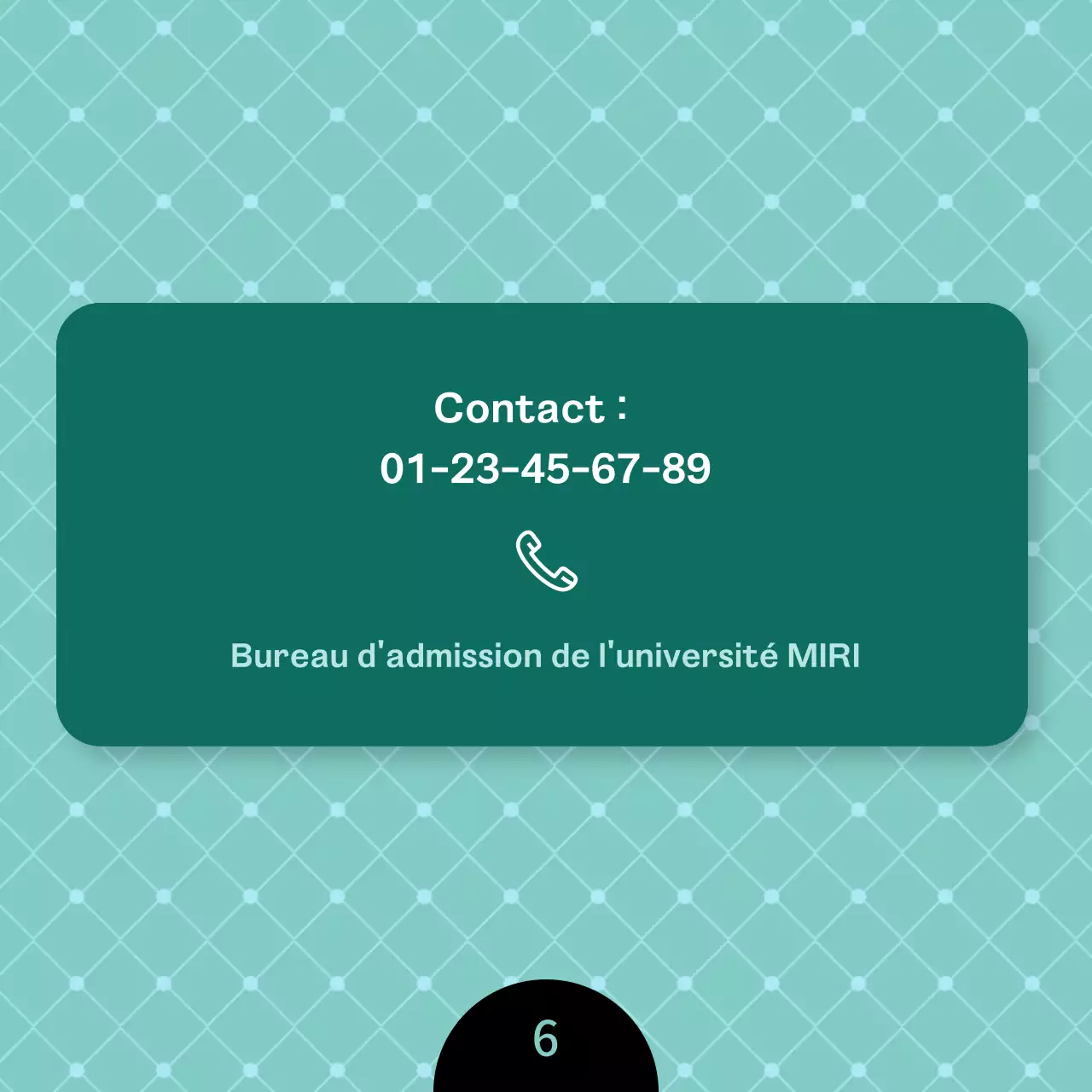 Un avis de recrutement universitaire propre et de couleur menthe