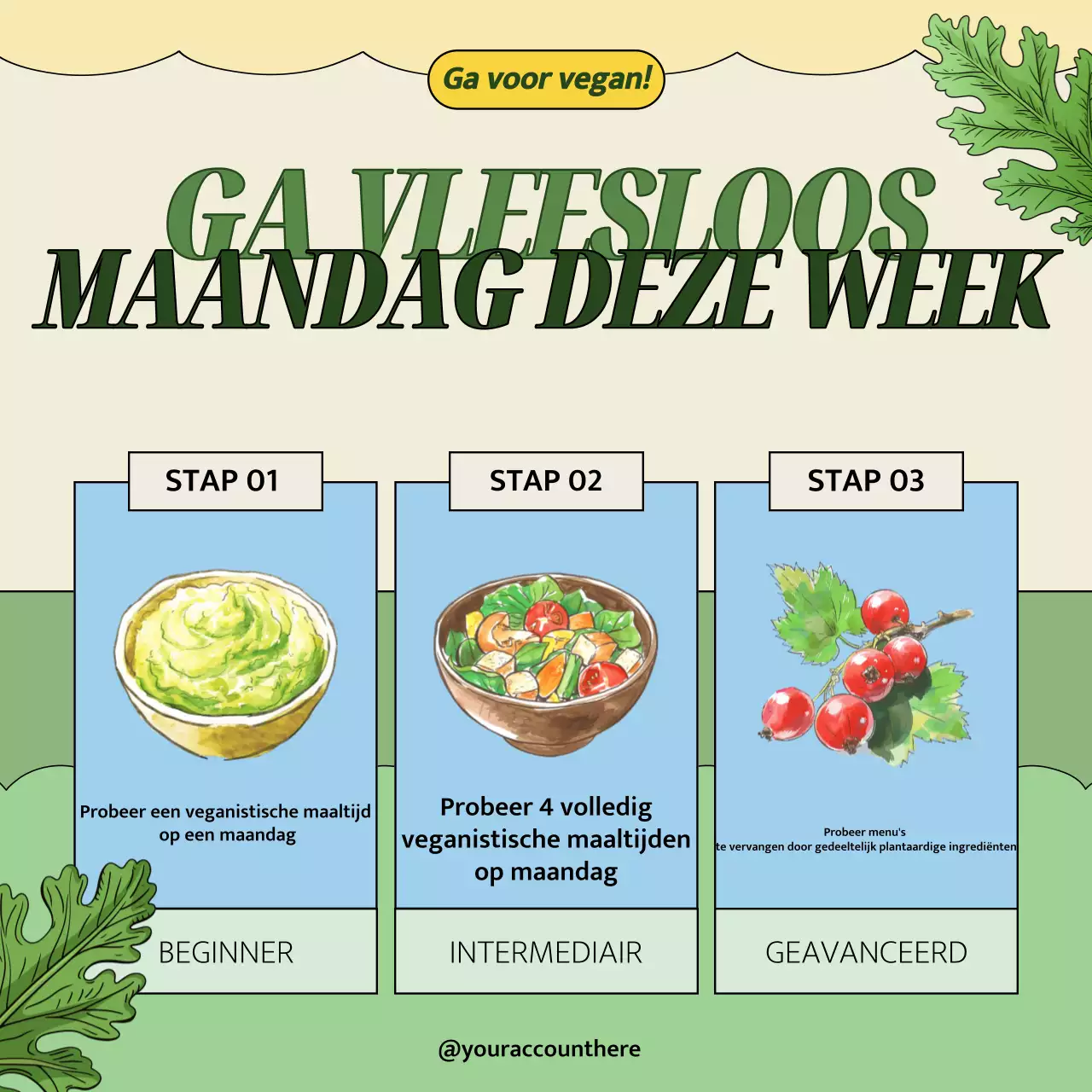 Het trendy vleesloze dieet in chartreuse uitgelegd