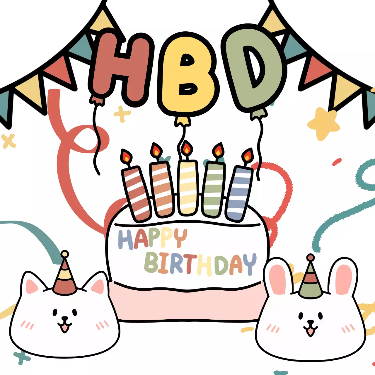 아기자기한 생일 파티