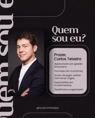 Postagem de introdução do Black Modern Finance no Instagram