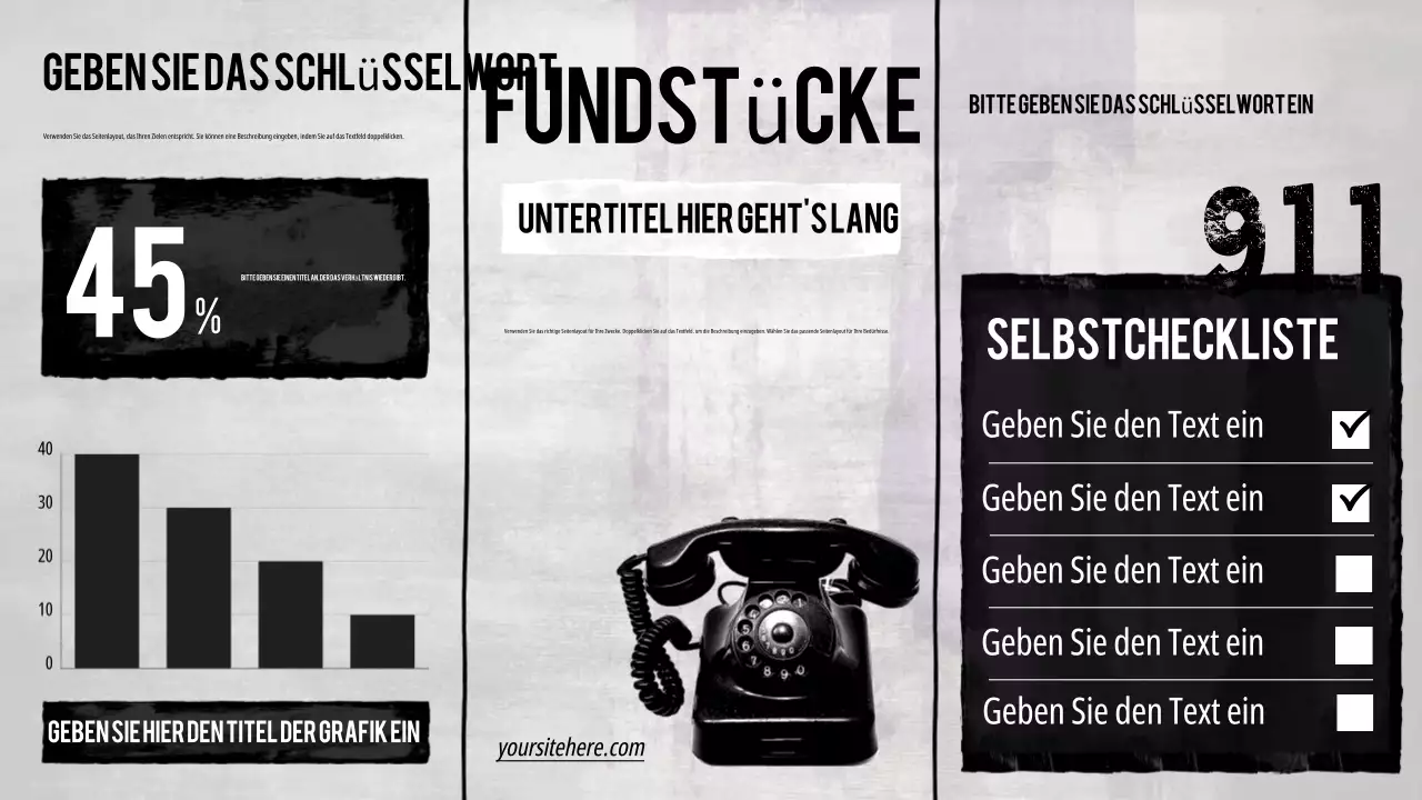 Schwarzer und weißer Vintage-Kurs zur Sensibilisierung für häusliche Gewalt