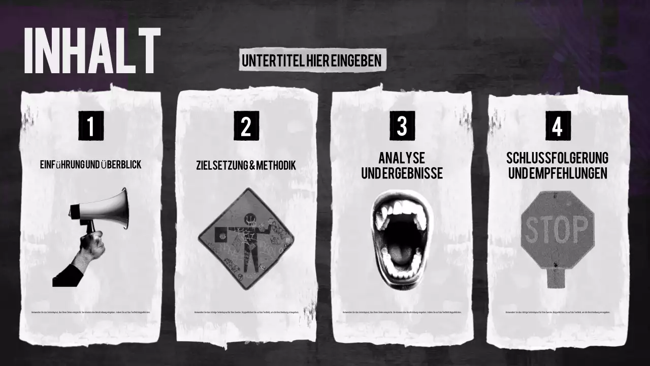 Schwarzer und weißer Vintage-Kurs zur Sensibilisierung für häusliche Gewalt