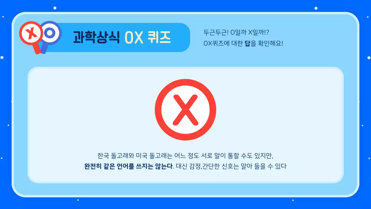 파랑 아기자기한 교육 자료 홍보