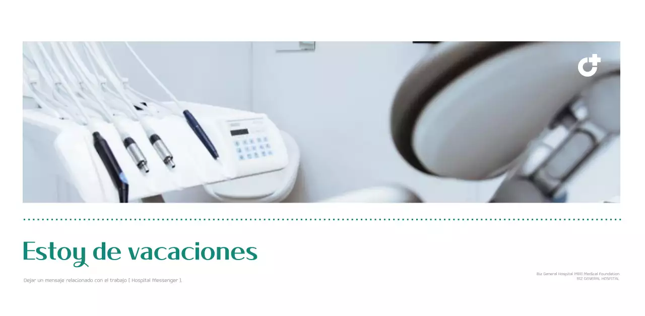 Calendario hospitalario en marco de fotos verde