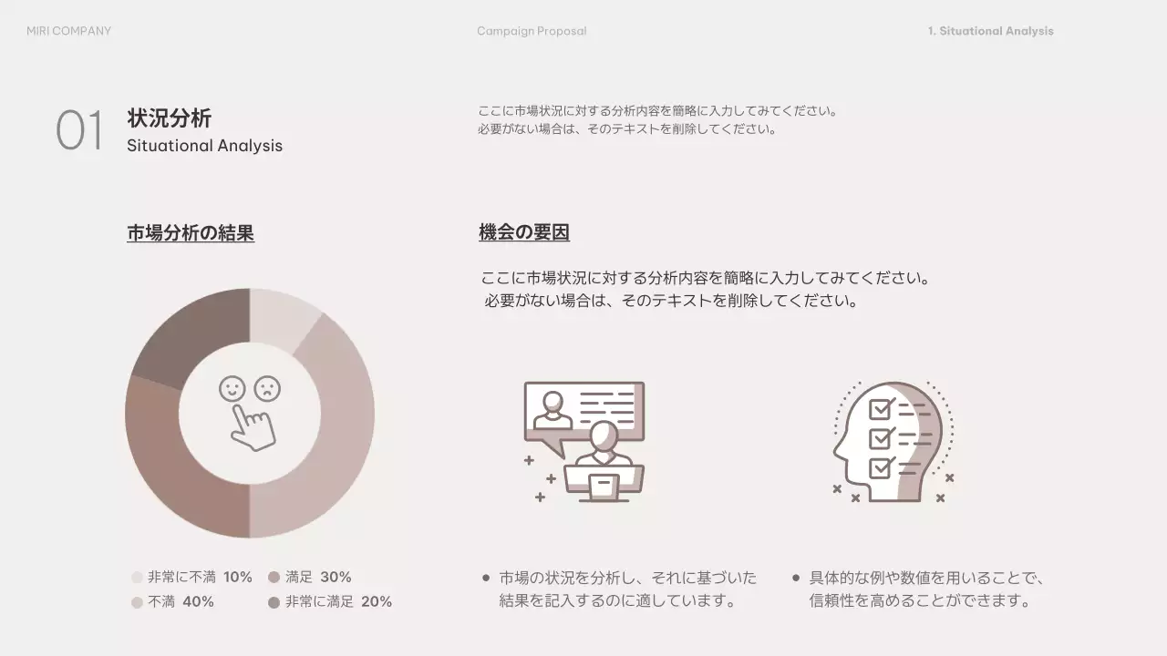 白 シンプル プロモーション 企画書 プレゼンテーション