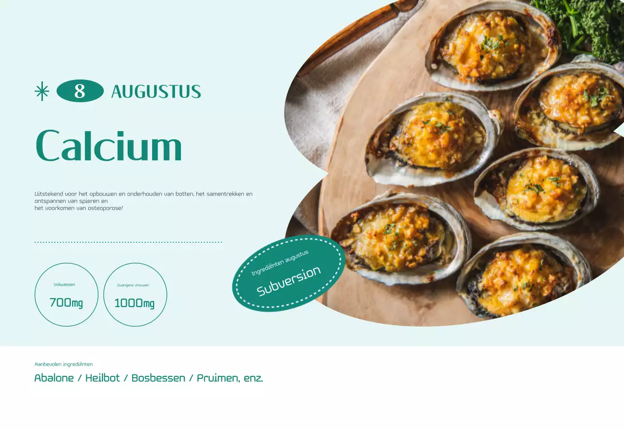 Ziekenhuiskalender in groen fotolijstje