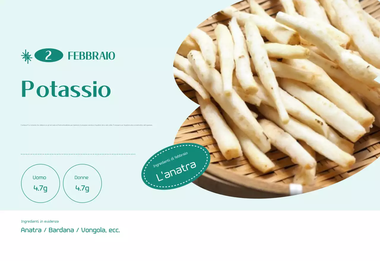 Calendario ospedaliero in cornice verde