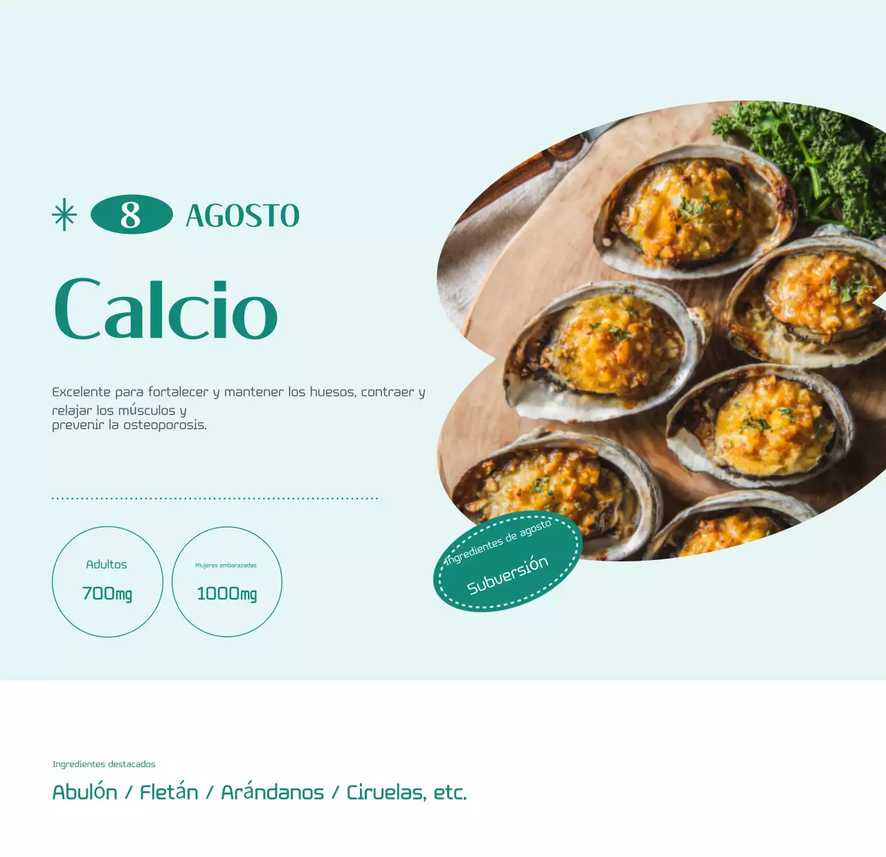 Calendario hospitalario en marco de fotos verde