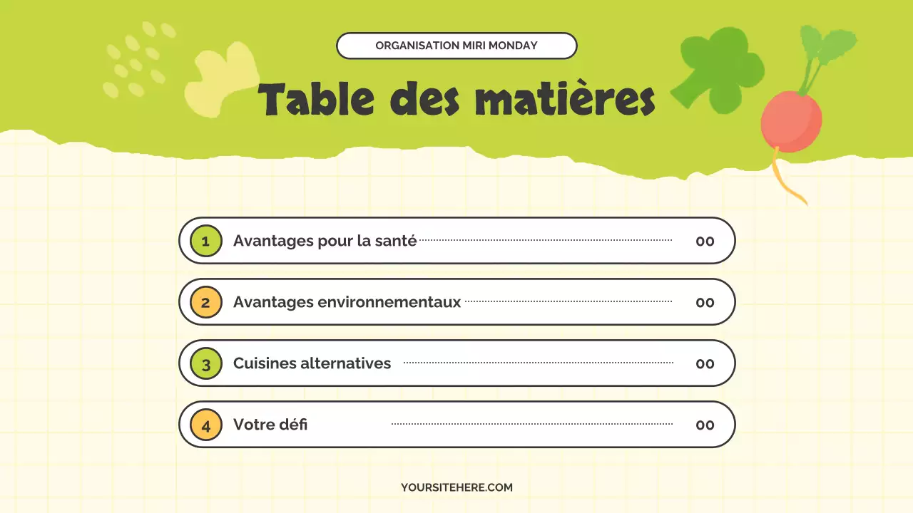 L'adorable campagne du lundi sans viande de Yellow and Lotus