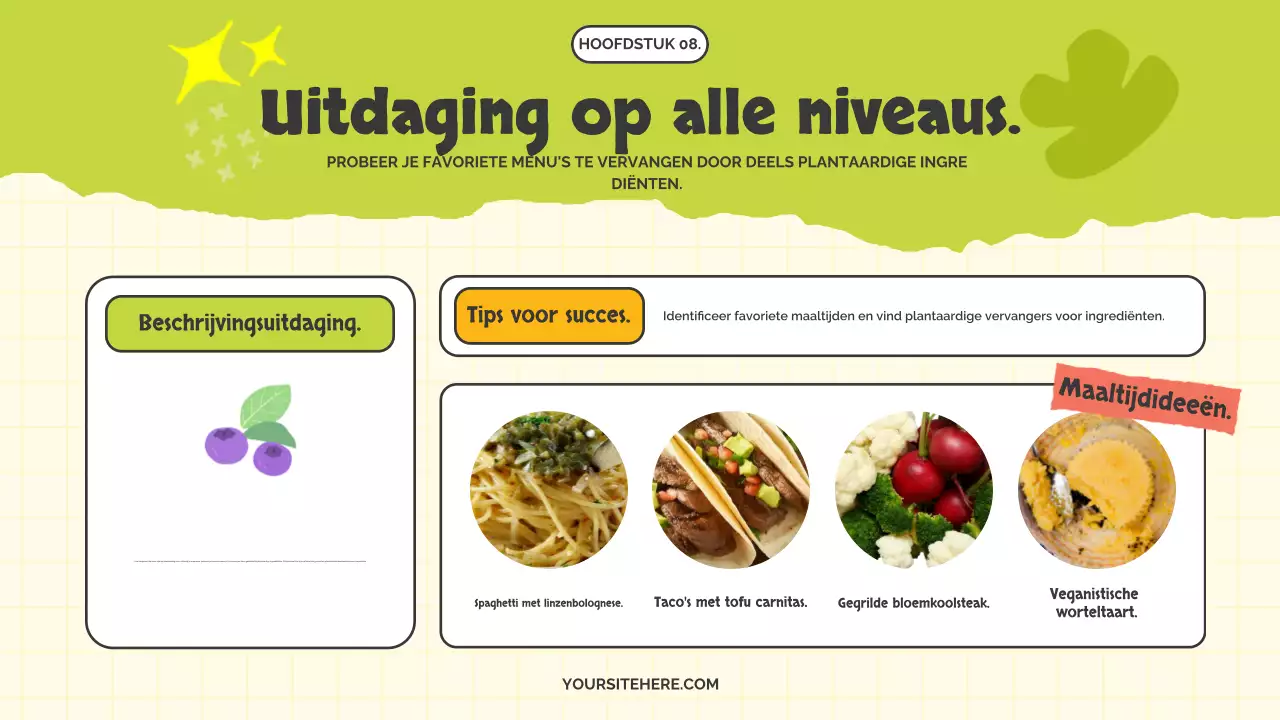 De schattige Meatless Monday-campagne van Yellow and Lotus