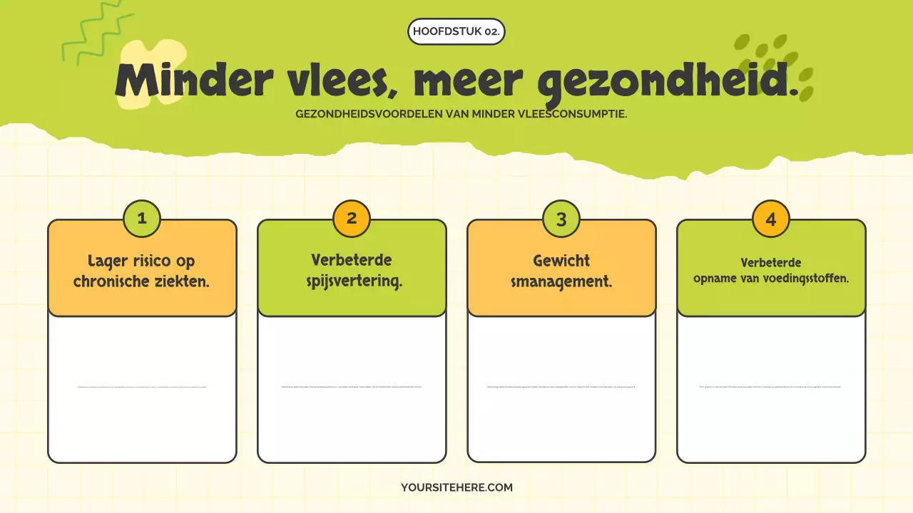 De schattige Meatless Monday-campagne van Yellow and Lotus