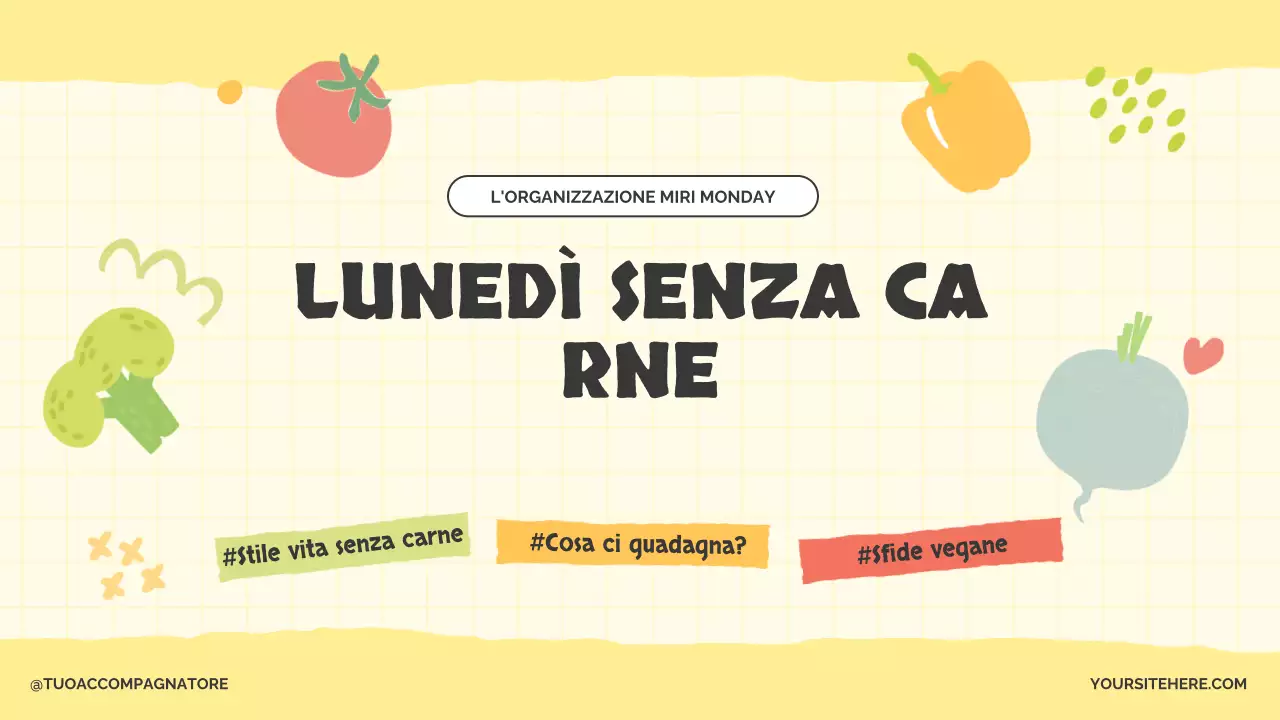 L'adorabile campagna del lunedì senza carne di Yellow and Lotus