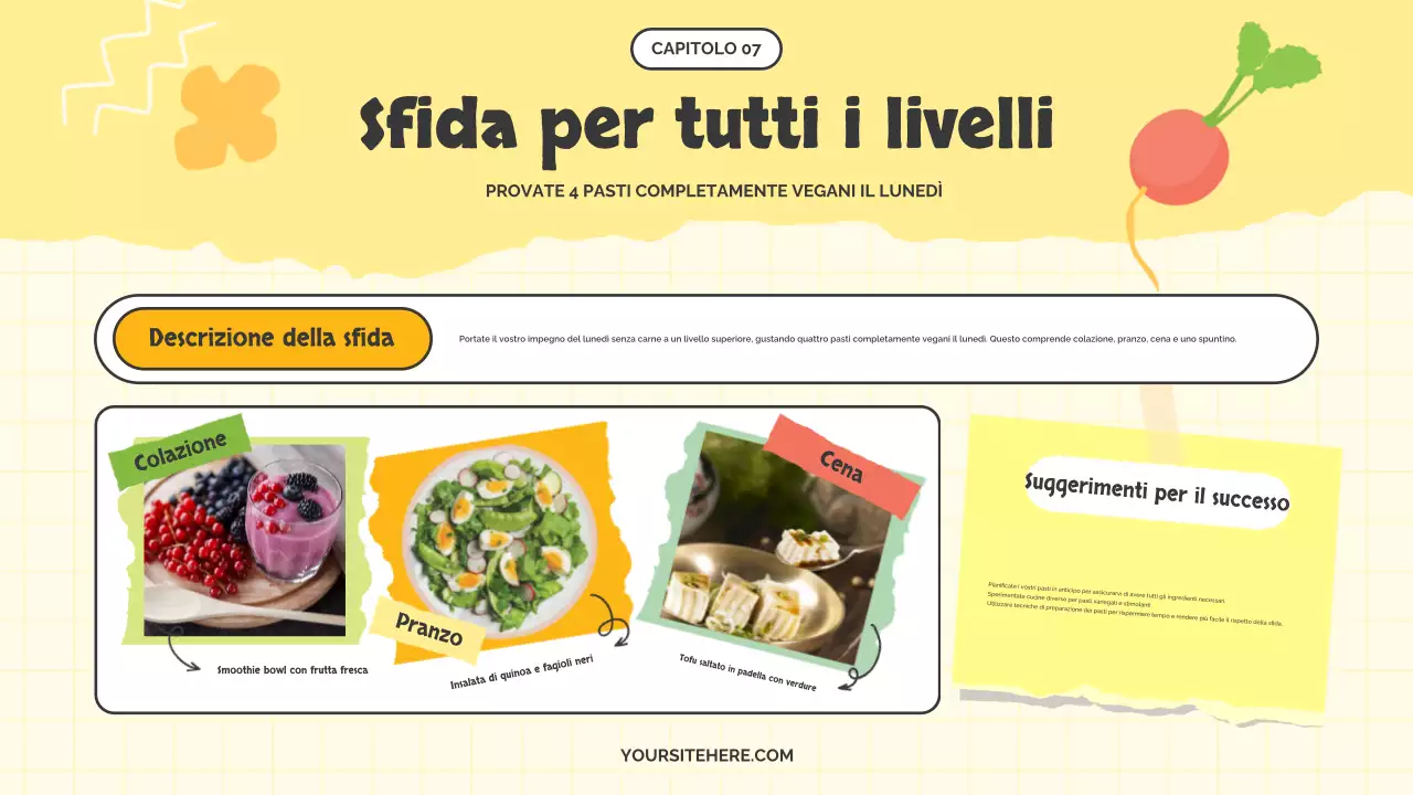 L'adorabile campagna del lunedì senza carne di Yellow and Lotus