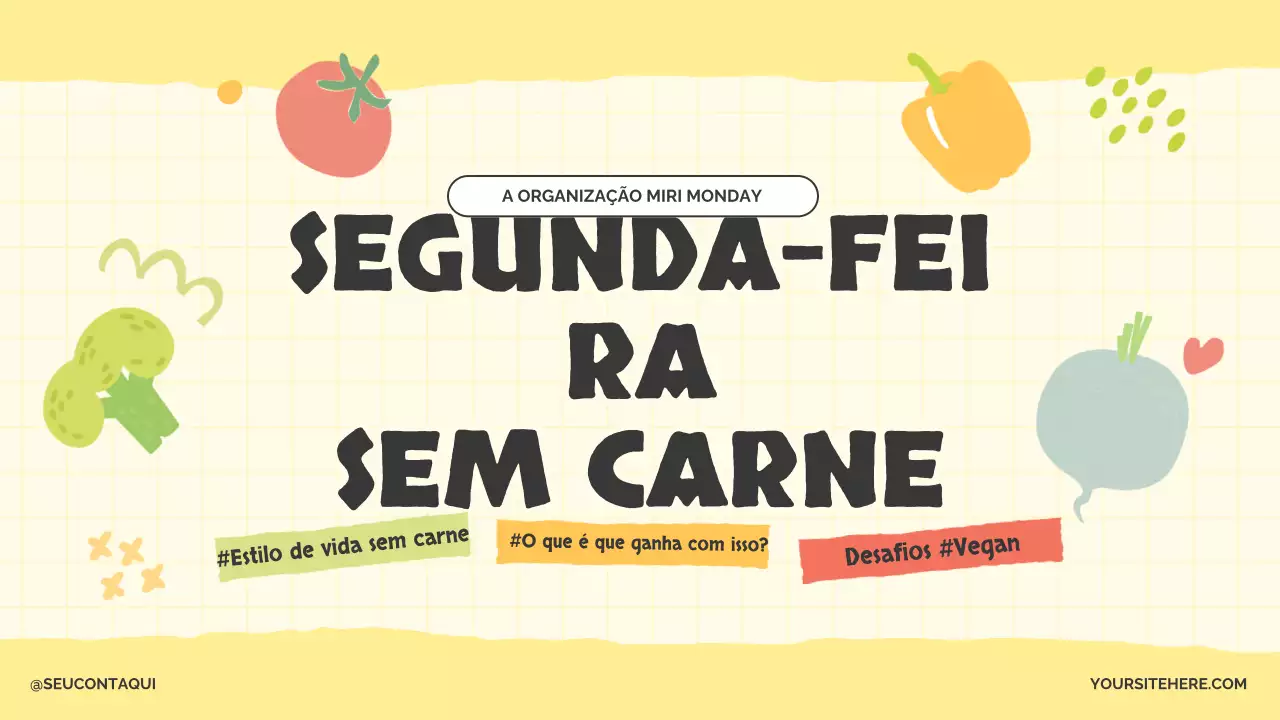 A adorável campanha "Segunda-feira sem carne" da Yellow and Lotus