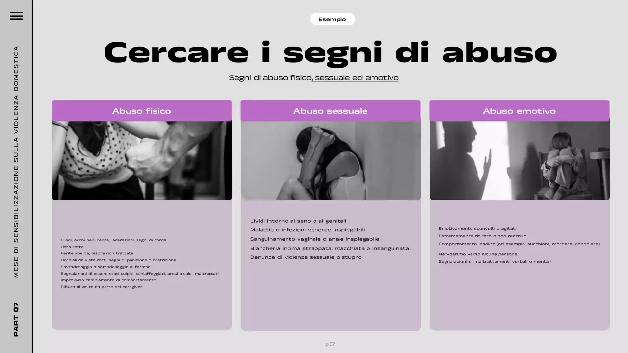 Risorse per la Giornata della consapevolezza della violenza domestica moderna in nero e viola