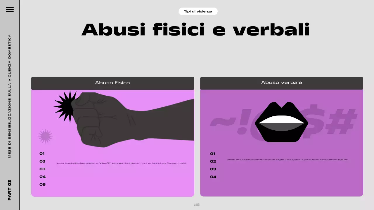 Risorse per la Giornata della consapevolezza della violenza domestica moderna in nero e viola