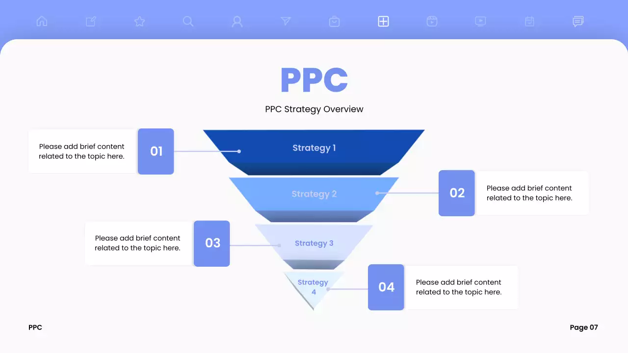 Blue Modern Marketing Presentation Instagram Post