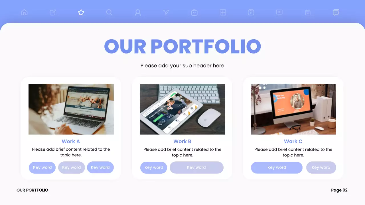 Blue Modern Marketing Presentation Instagram Post