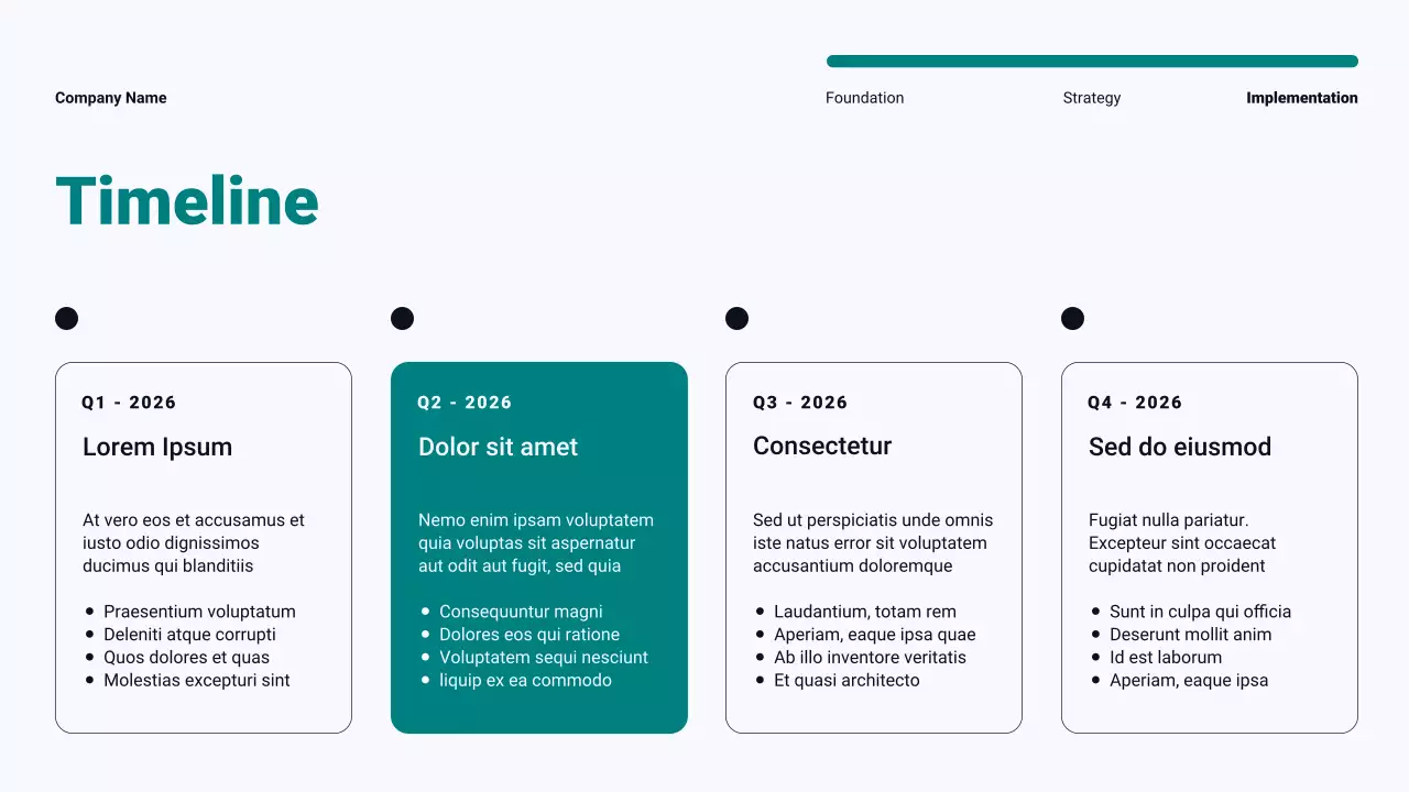 Teal Modern Minimalist Content Marketing Plan Presentation