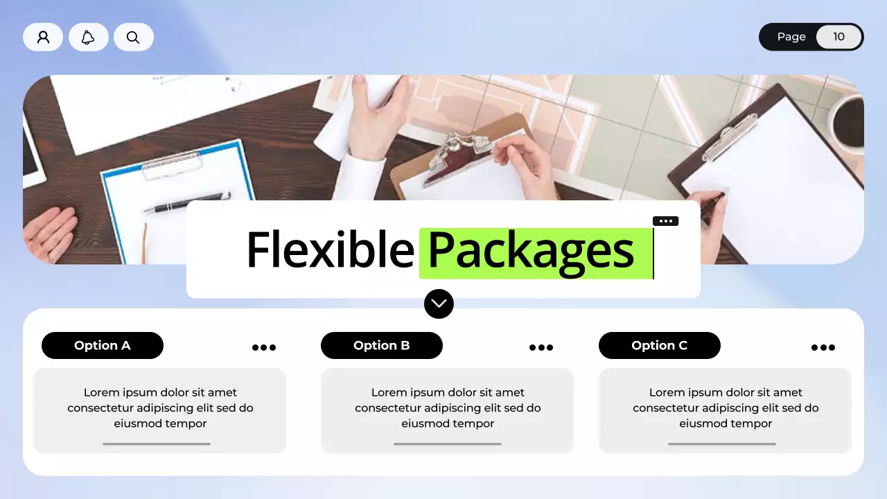 Blue and White Digital Marketing Presentation