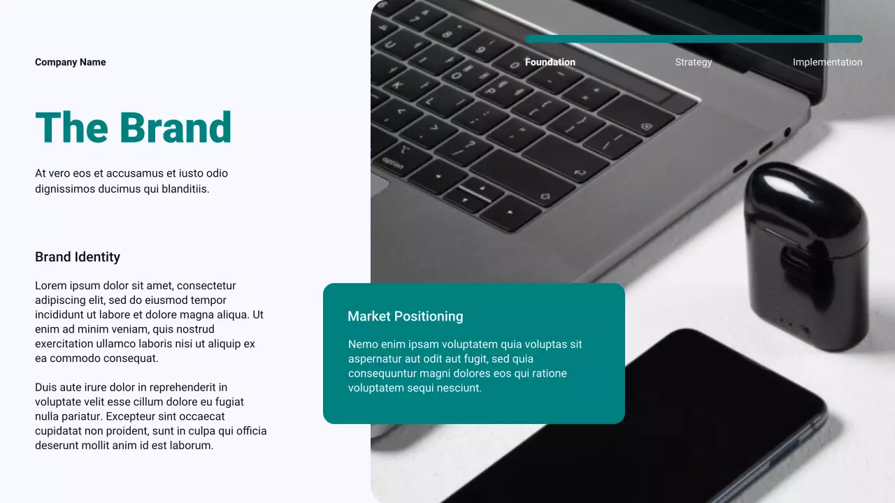 Teal Modern Minimalist Content Marketing Plan Presentation
