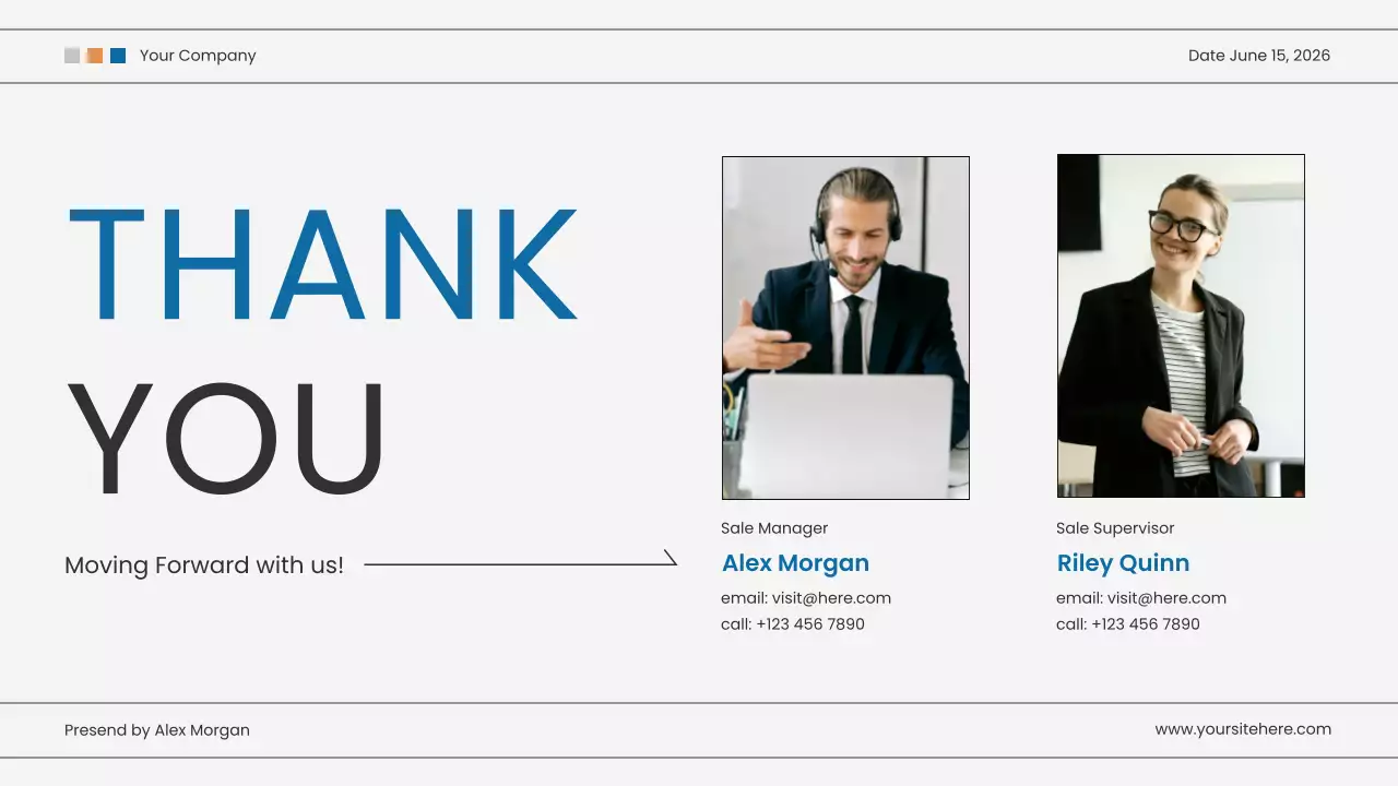 blue Modern Content Marketing Strategy Presentation