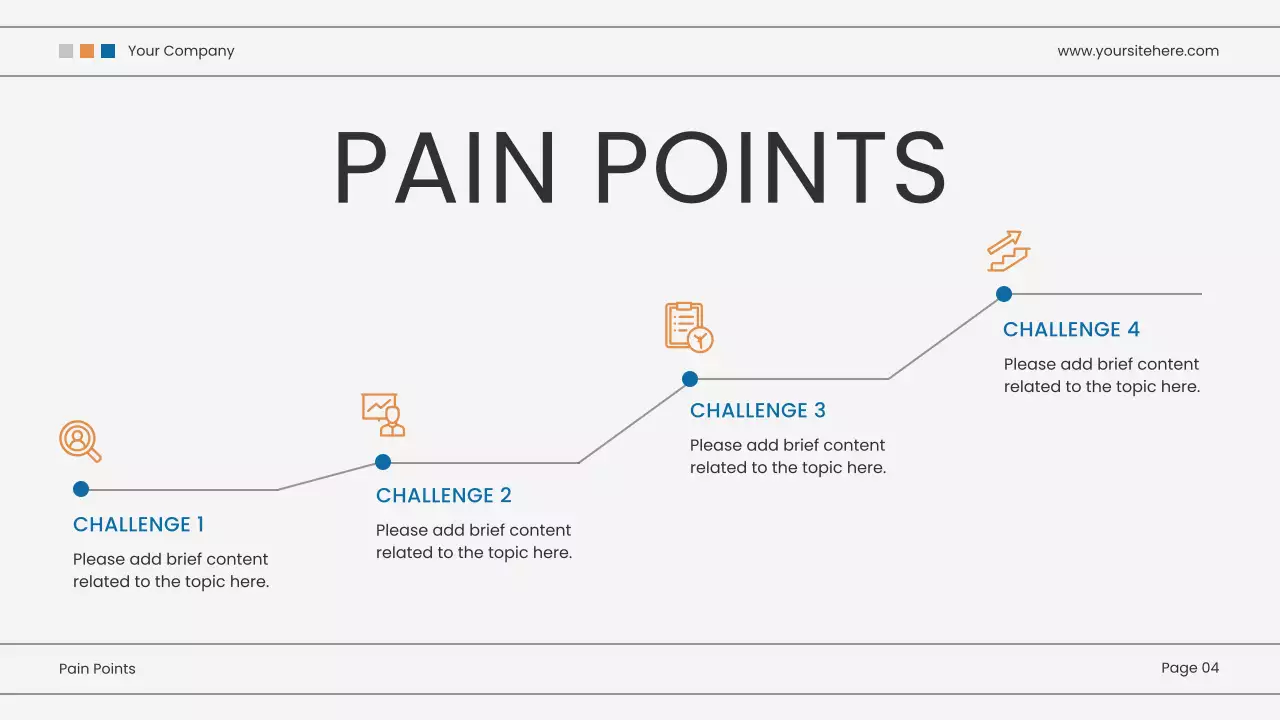 blue Modern Content Marketing Strategy Presentation