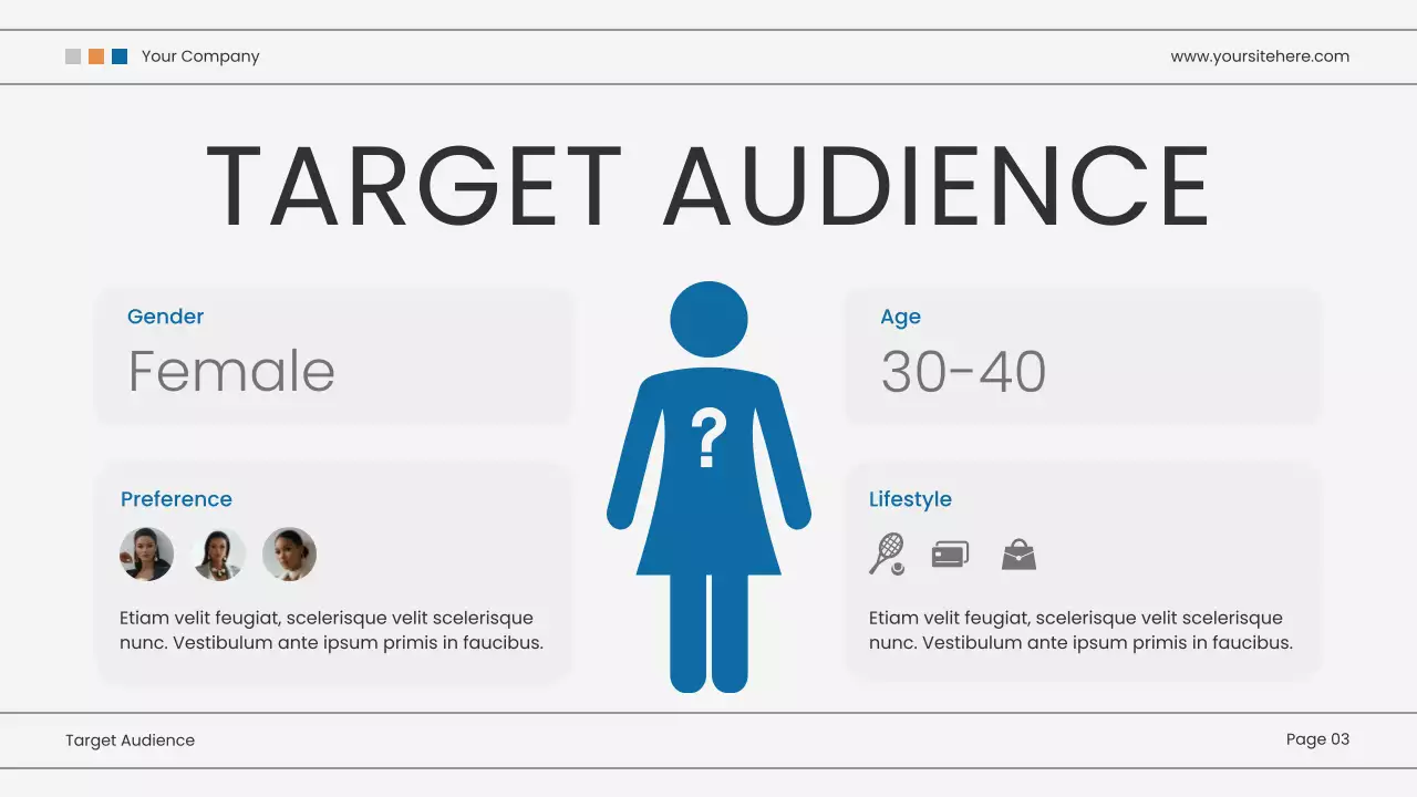 blue Modern Content Marketing Strategy Presentation