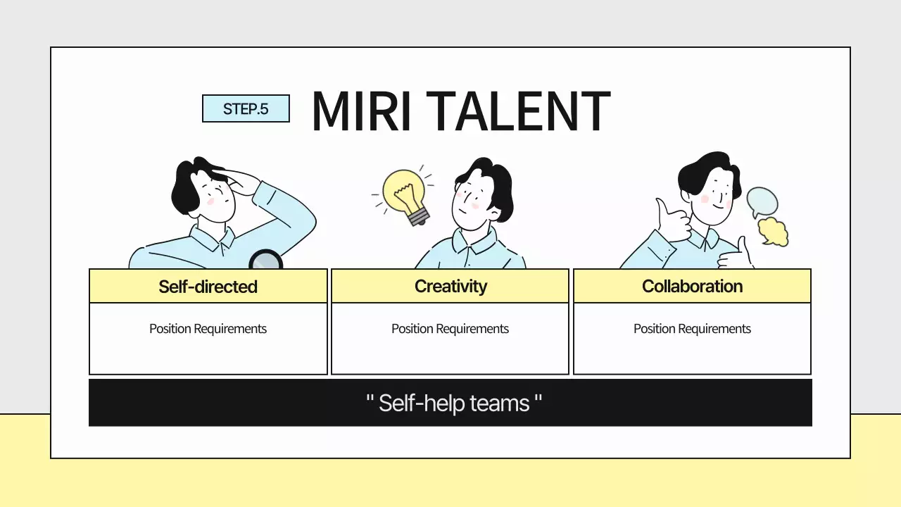 Um guia para um livro de cultura empresarial simples, cinzento e amarelo