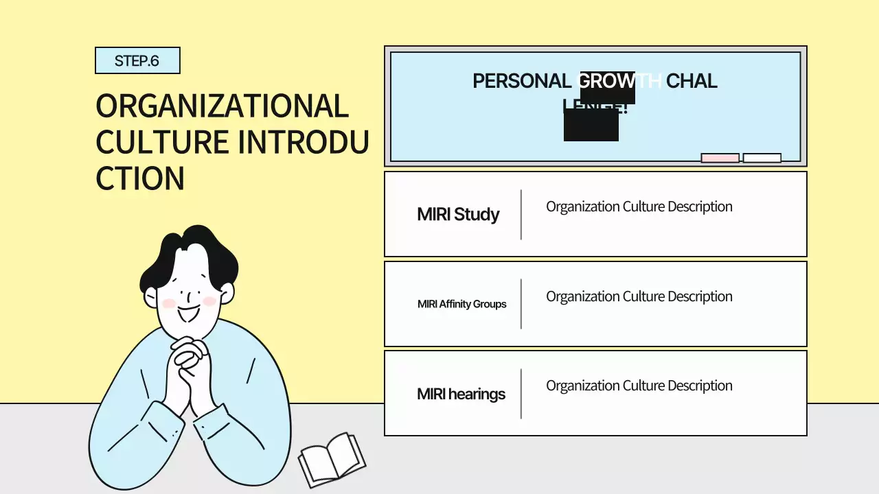 Um guia para um livro de cultura empresarial simples, cinzento e amarelo