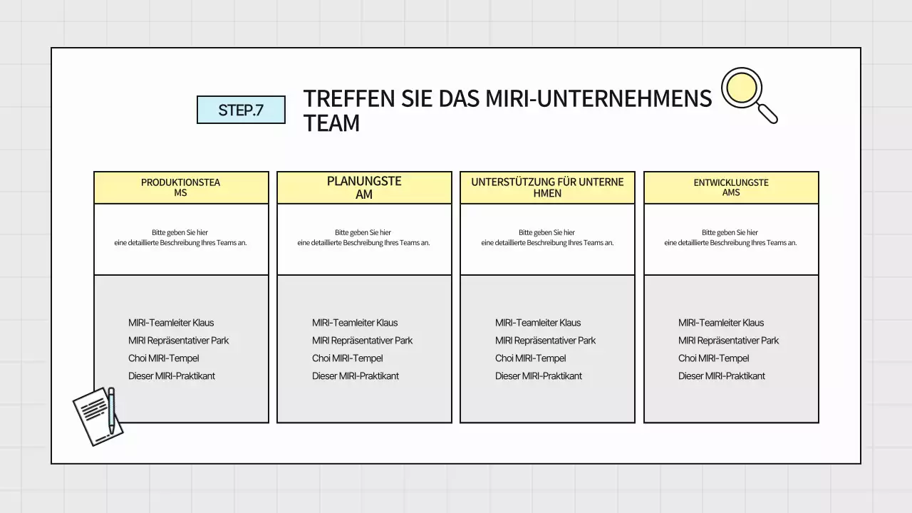 Ein Leitfaden für ein einfaches graues und gelbes Buch über Unternehmenskultur