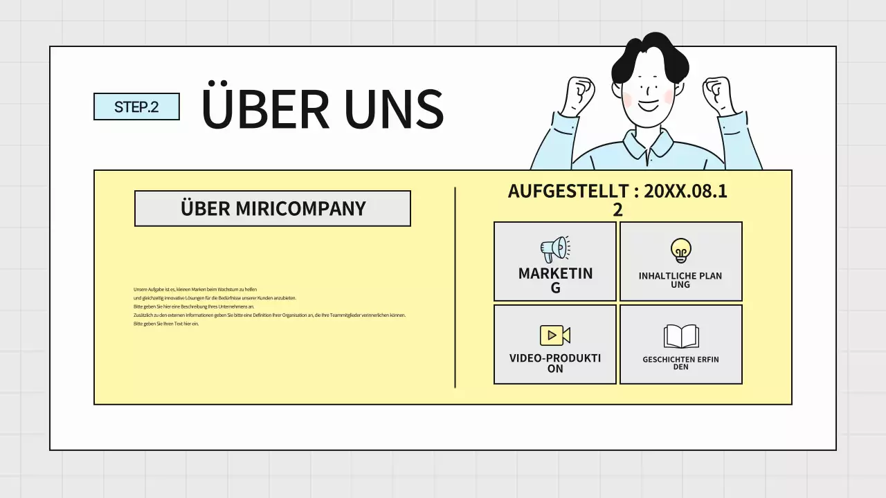 Ein Leitfaden für ein einfaches graues und gelbes Buch über Unternehmenskultur