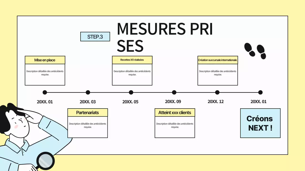 Un guide pour une culture d'entreprise simple en gris et jaune