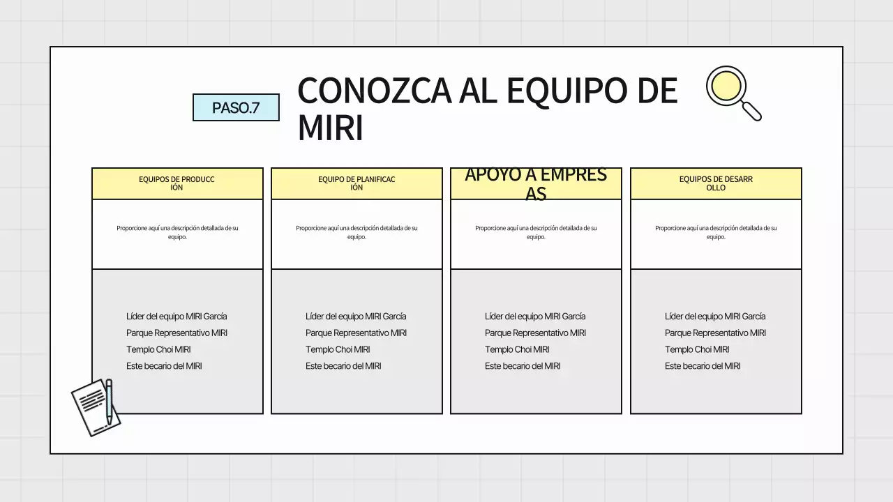 Guía para un sencillo libro de cultura empresarial gris y amarillo