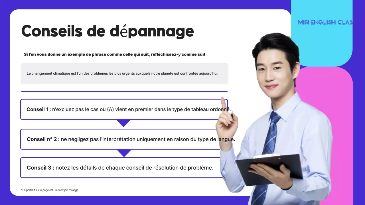 Guide d'enseignement de l'anglais simple bleu