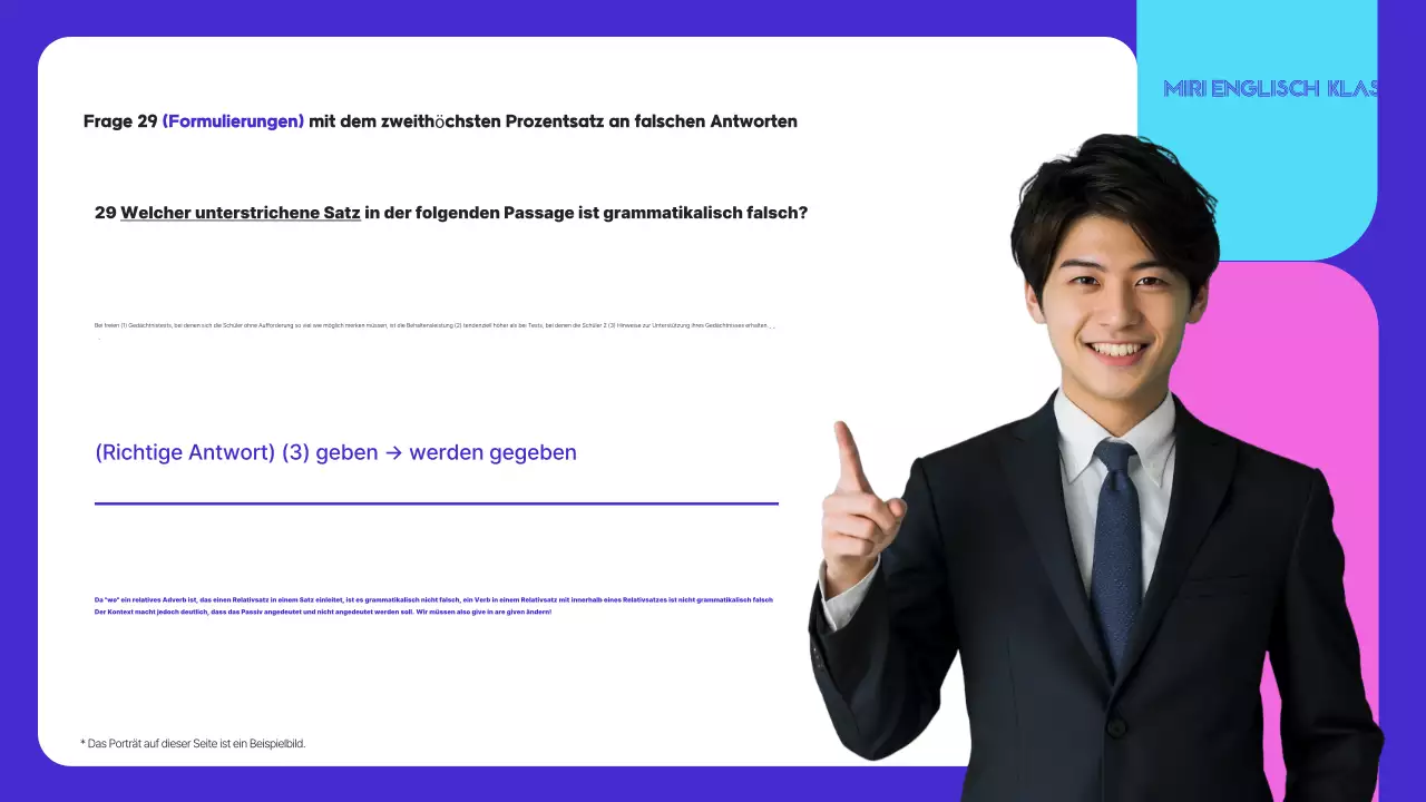 Blue Simple English Unterrichtsleitfaden