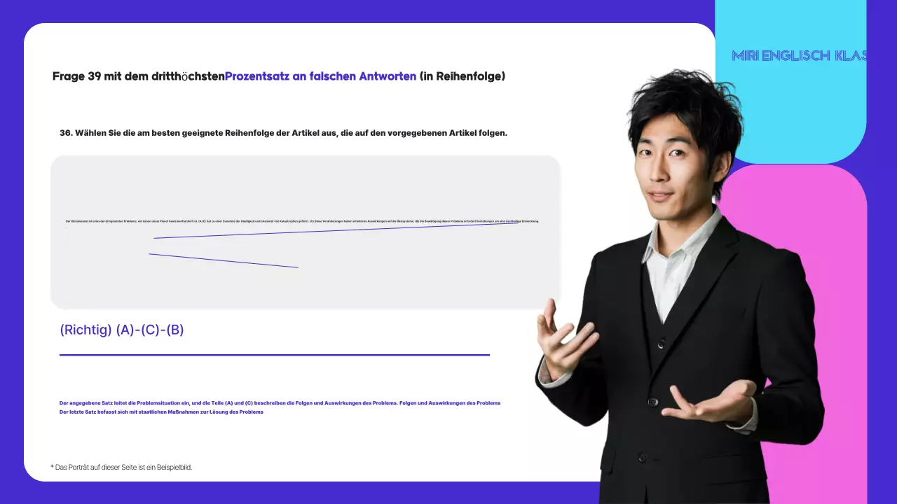 Blue Simple English Unterrichtsleitfaden