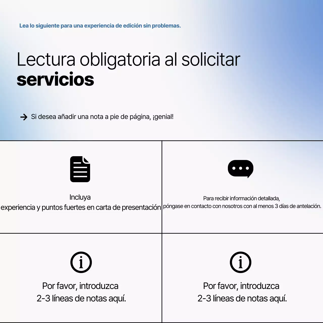 Promover el gris y el azul, especialidades en edición limpia