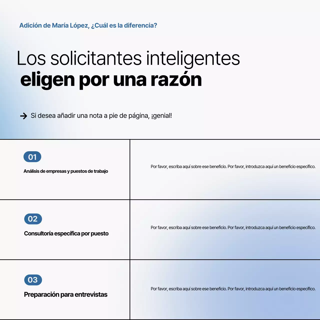 Promover el gris y el azul, especialidades en edición limpia