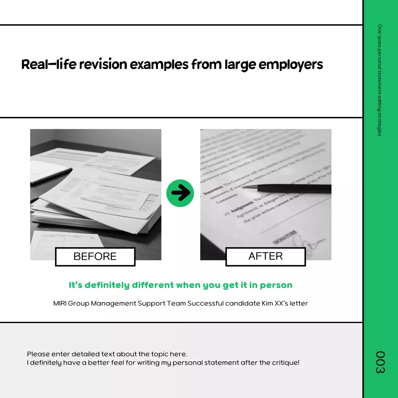 Promote a simple green-and-black tutoring crash course