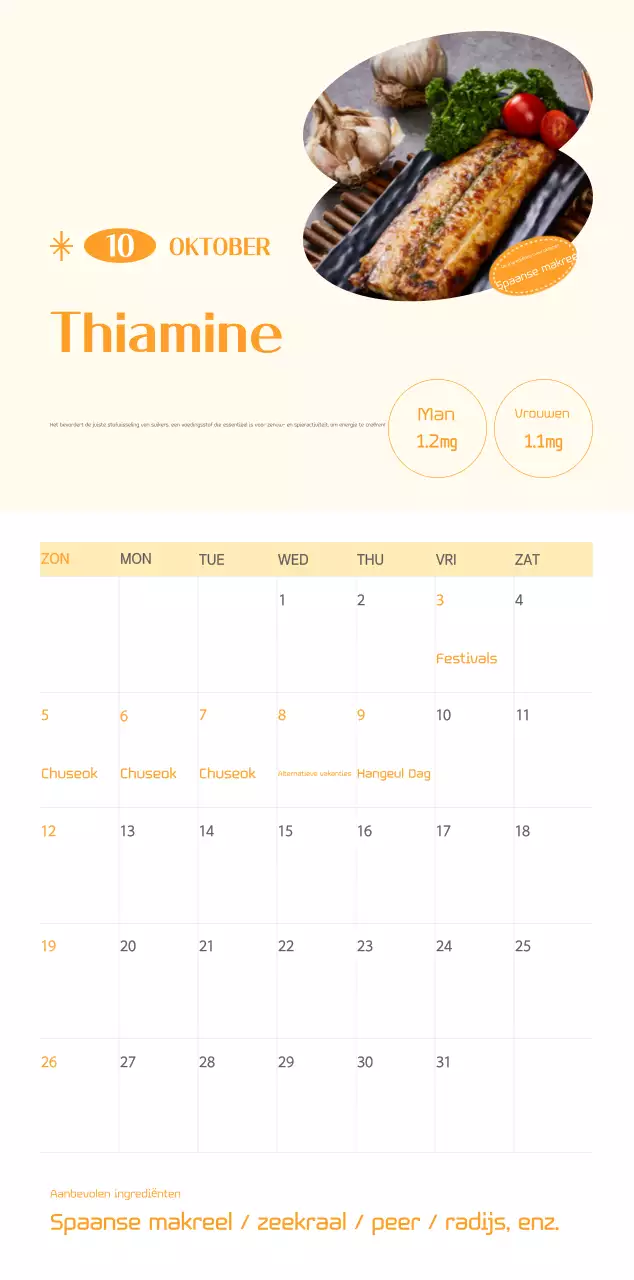 Ziekenhuiskalender in groen fotolijstje