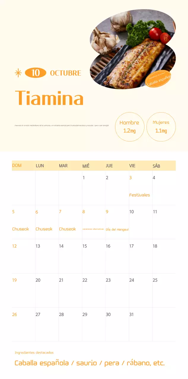 Calendario hospitalario en marco de fotos verde