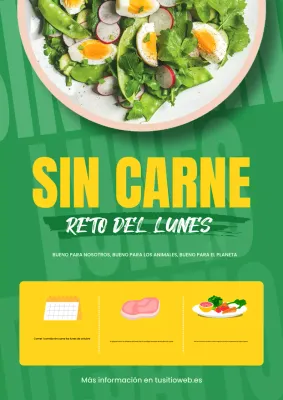 promoción de alimentos ecológicos de moda