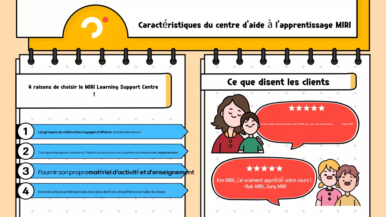 Un guide de l'art pop rouge et bleu des programmes d'apprentissage par l'expérience