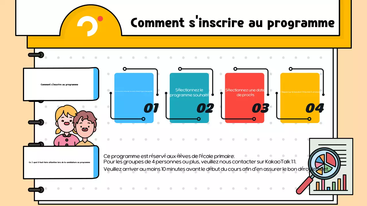 Un guide de l'art pop rouge et bleu des programmes d'apprentissage par l'expérience