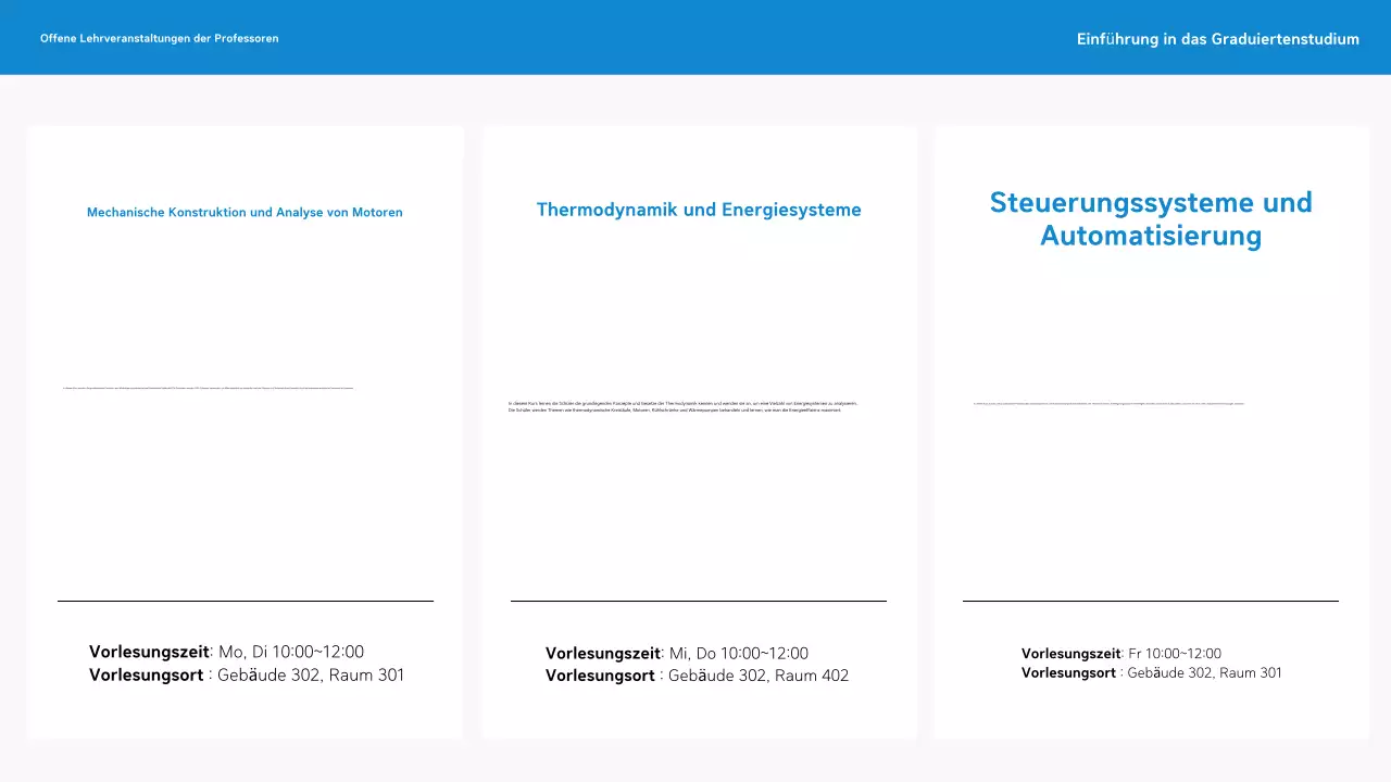 Blau Einfaches Anschreiben für Hochschulabsolventen