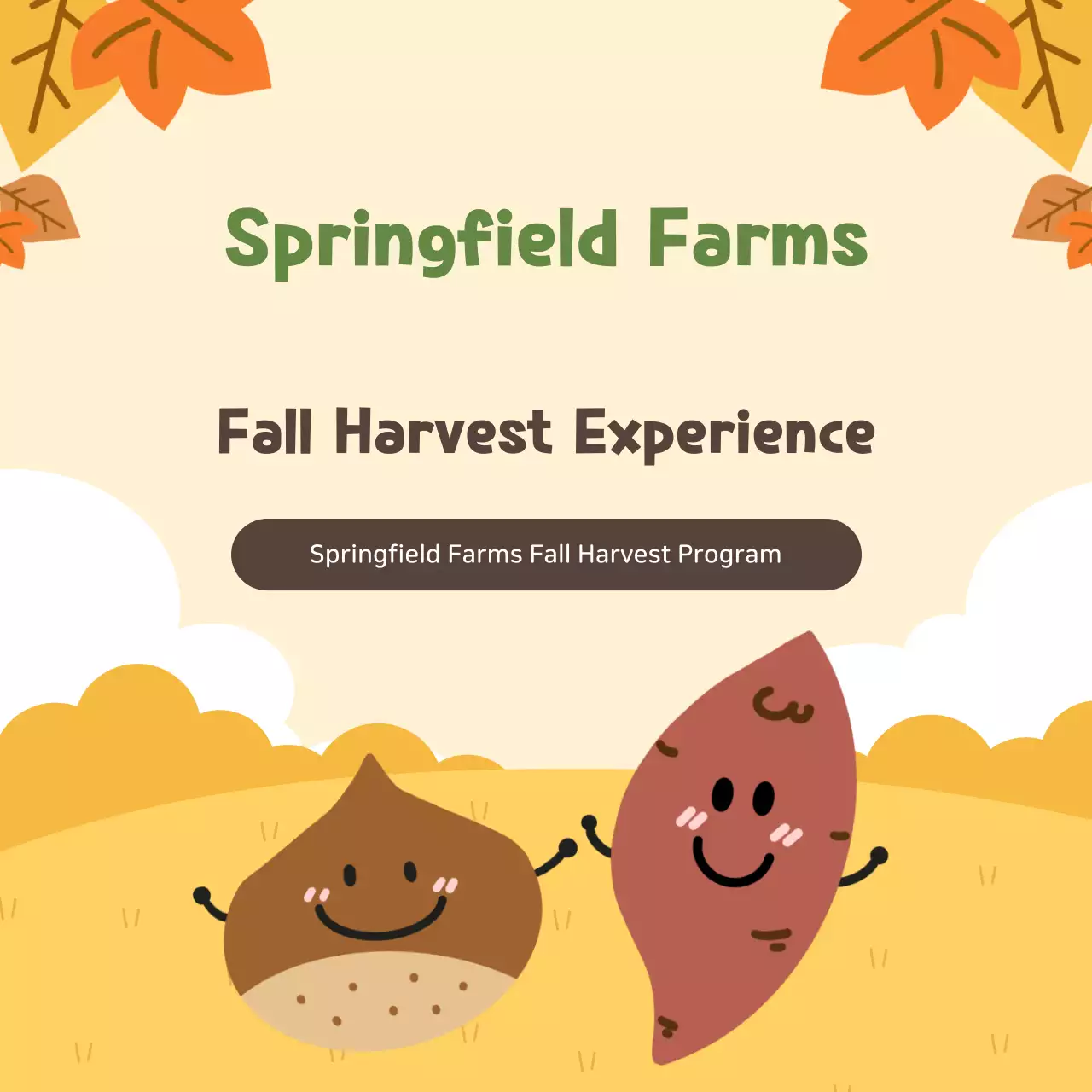 Beige Cozy Farming Experience