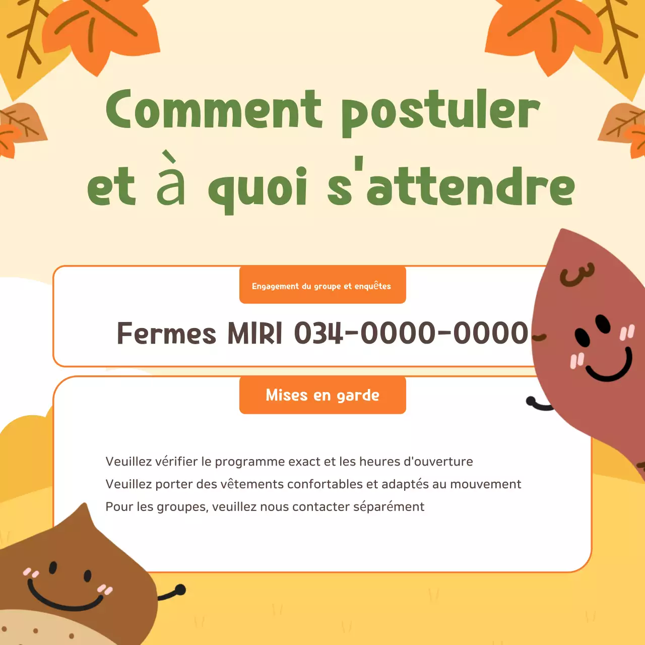 Beige Expérience agricole